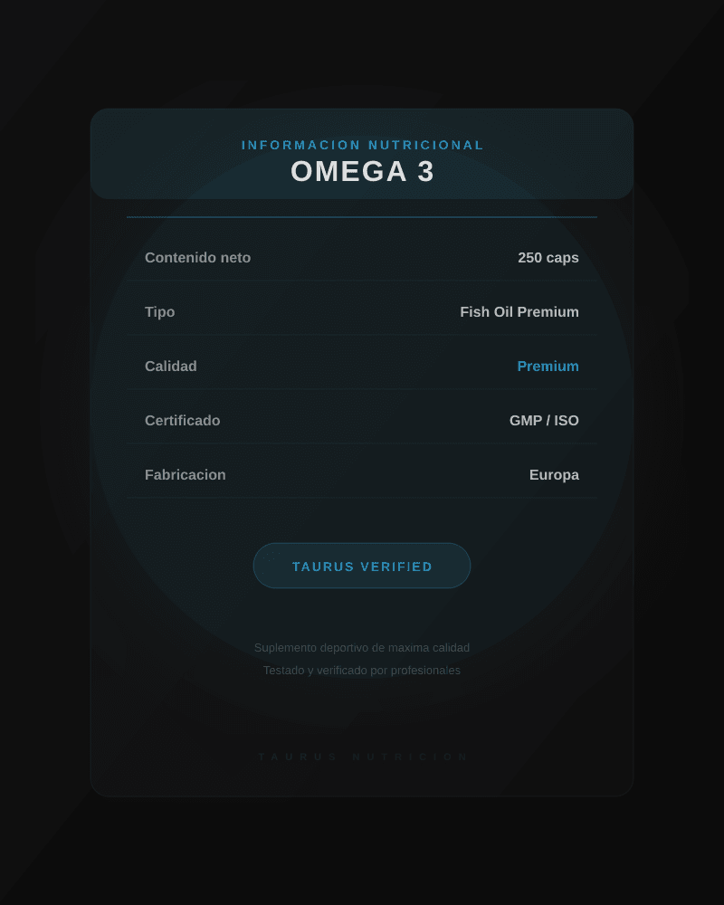 Omega 3 Fish Oil 250 caps - detalle