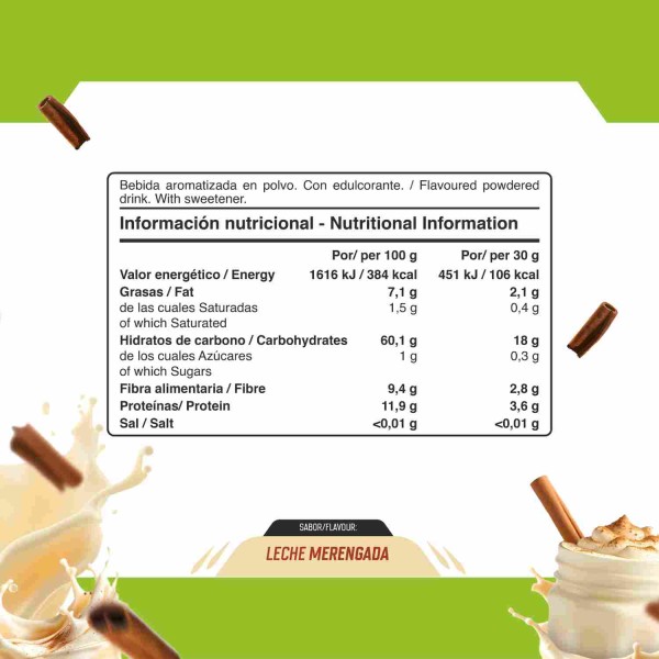 Avena Molida (Harina de avena) - Leche Merengada - 1,5kg - detalle